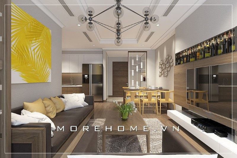 Kiểu dáng đơn giản của bàn trà là lựa chọn ưu tiên hàng đầu của tất cả các gia đình.